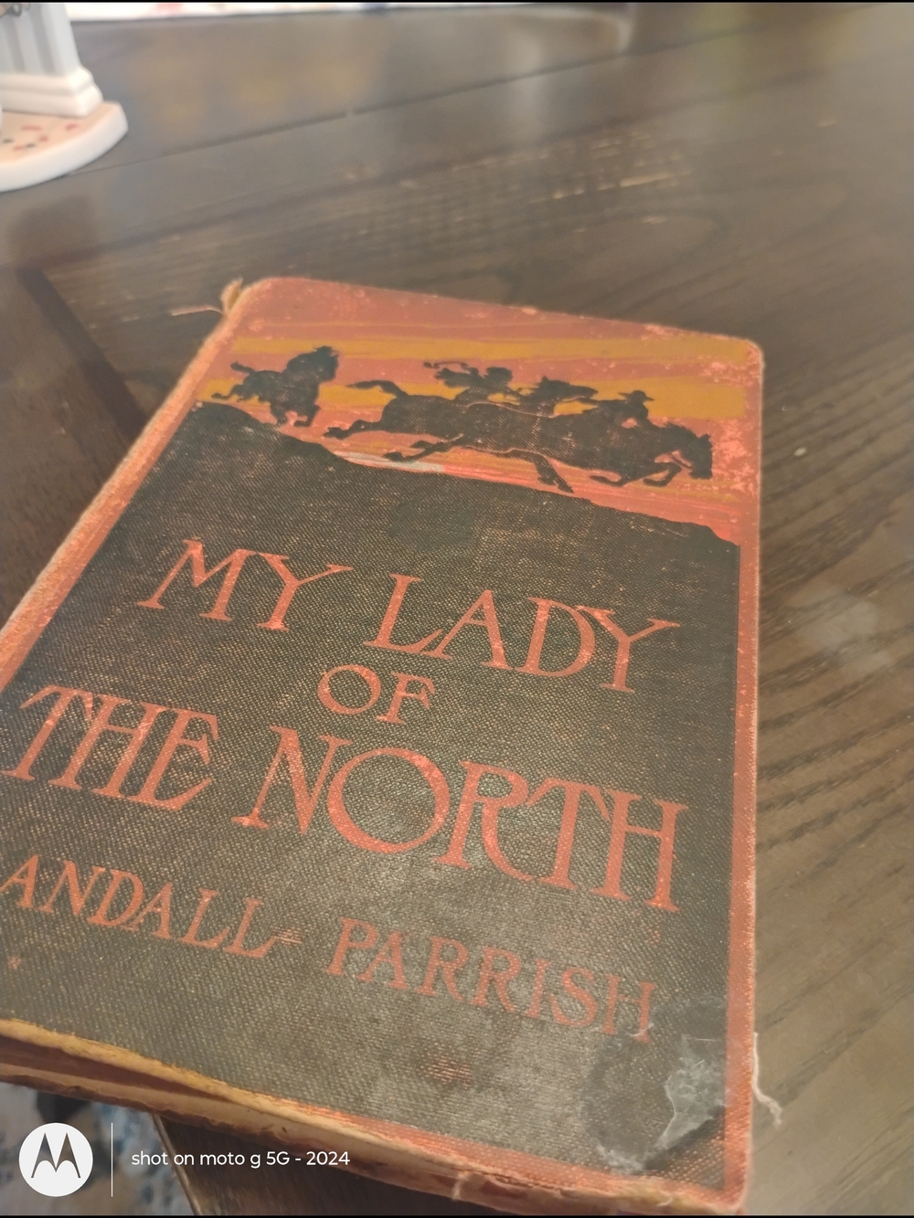 My Lady of the North Vintage Hardcover - Black & Coral Cover